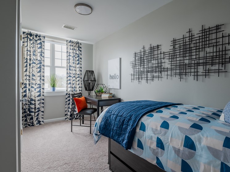 Example Bedroom of an Apartment at Spinner Place